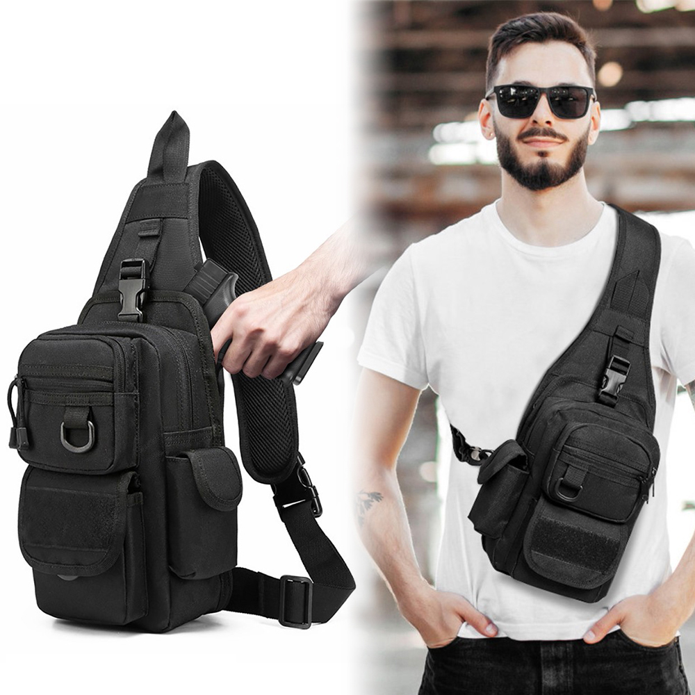 Edc Carry Backpack - Tactical Pistol Bag Carry Gun Bag