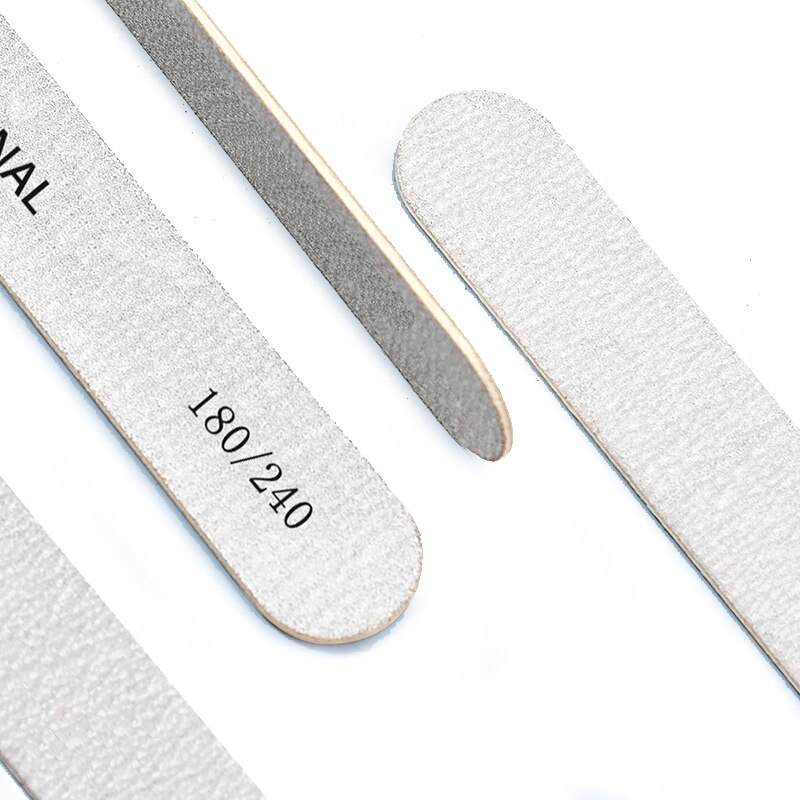 100Pcs Wooden Nail File Profes - Nail File Titanium 评论和价格