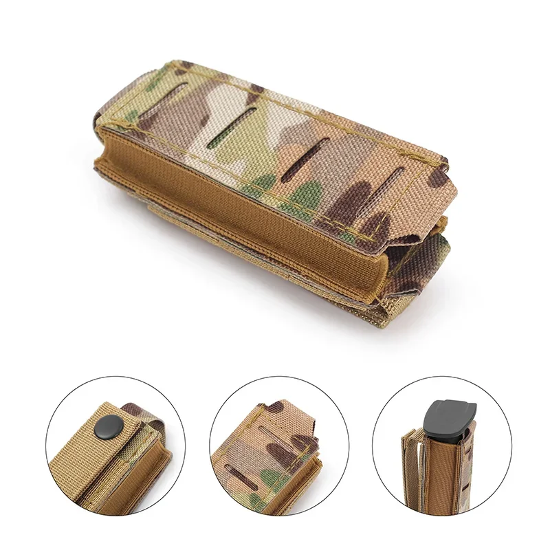 Molle 9mm Magazine Pouch Singl - Edc Carry Flashlight 评论和价格