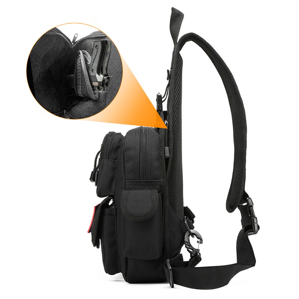 Tactical Pistol Bag Carry Gun  - Edc Carry Backpack 评论和价格