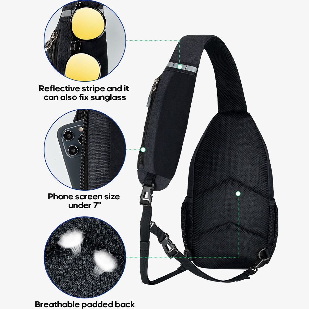 WATERFLY Crossbody Sling Bag C - Edc Carry Bag 评论和价格