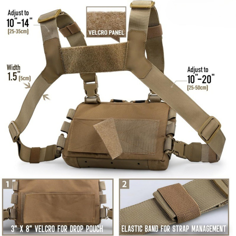 Strap Fishing Vest Tactical Ch - Edc Carry Backpack 评论和价格