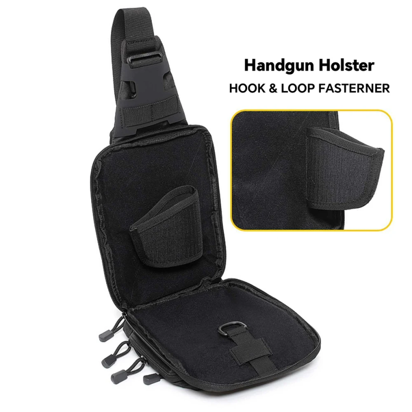 Tactical Sling Bag Concealed C - Edc Concealed Carry Bag 评论和价格