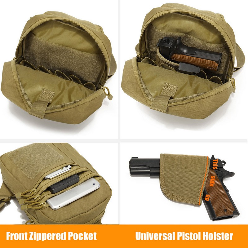 New Tactical Chest Bag Pistol  - Edc Carry Backpack 评论和价格