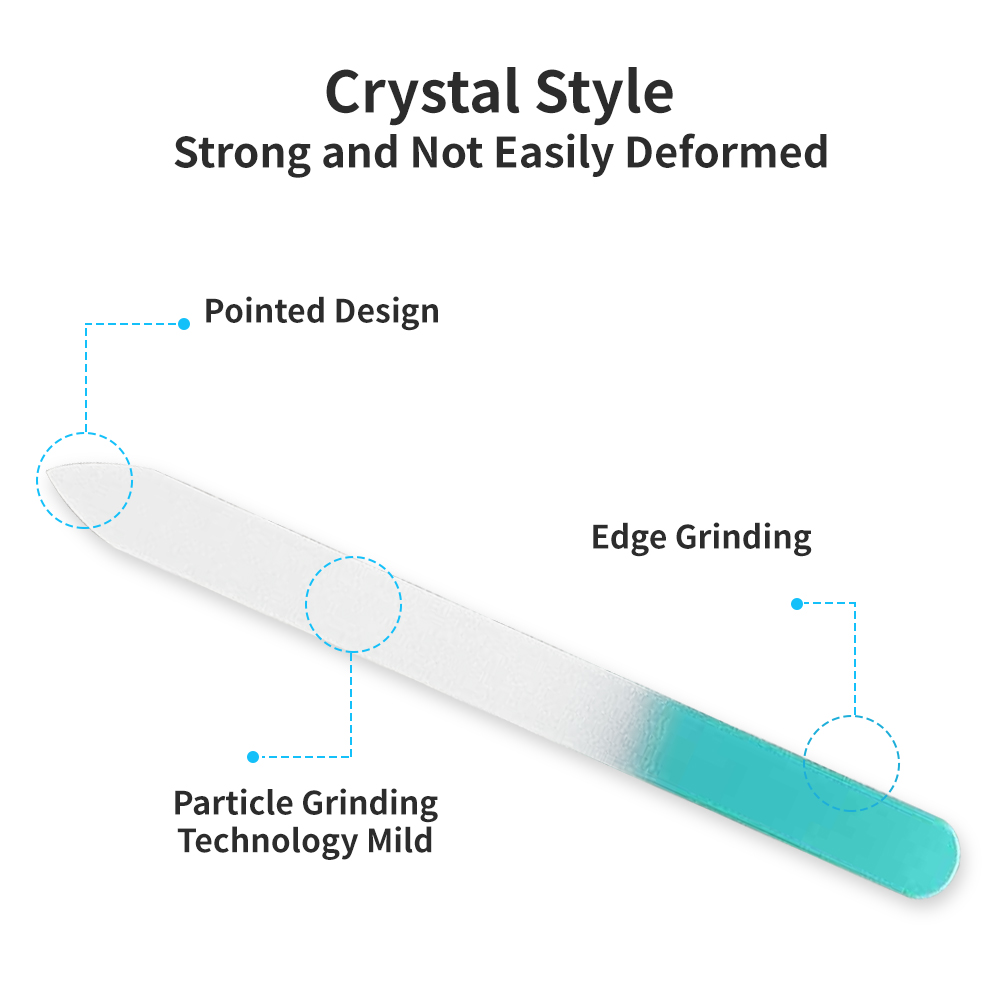1PC Crystal Glass Nail File fo - Nail File Titanium 评论和价格