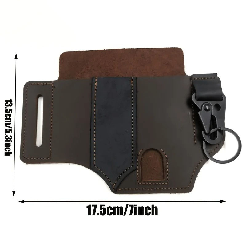 PU Leather EDC Belt Multitool  - Edc Carry Flashlight 评论和价格