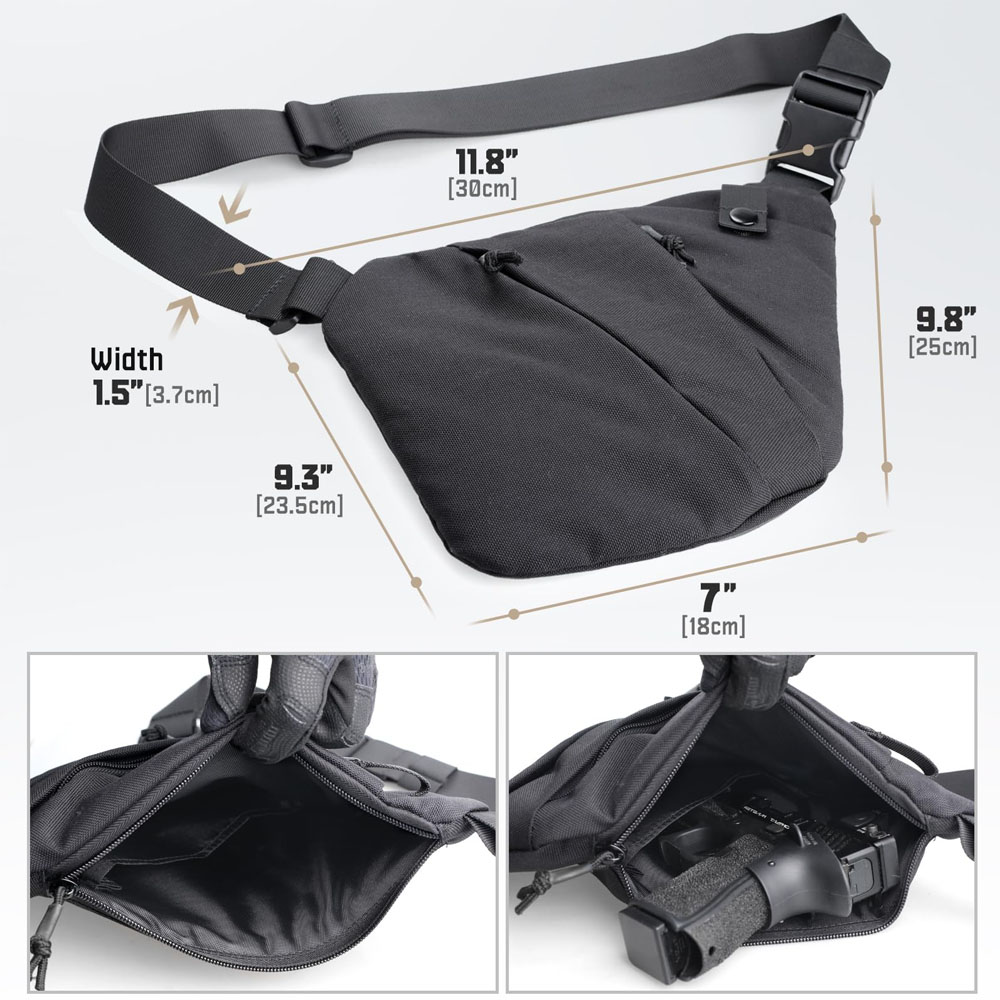 Tactical Concealed Gun Carry B - Edc Concealed Carry Bag 评论和价格