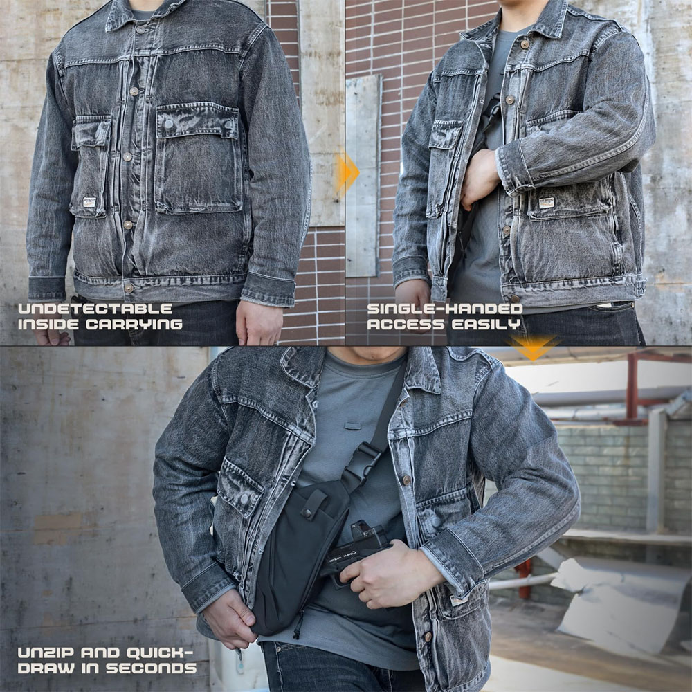 Tactical Concealed Gun Carry B - Edc Concealed Carry Bag 评论和价格