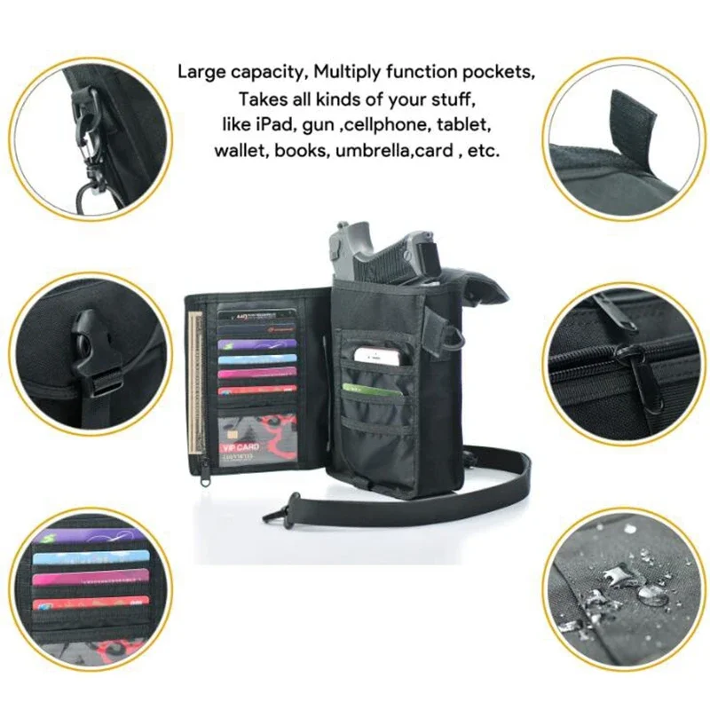 Tactical Men's Shoulder Pistol - Edc Carry Backpack 评论和价格