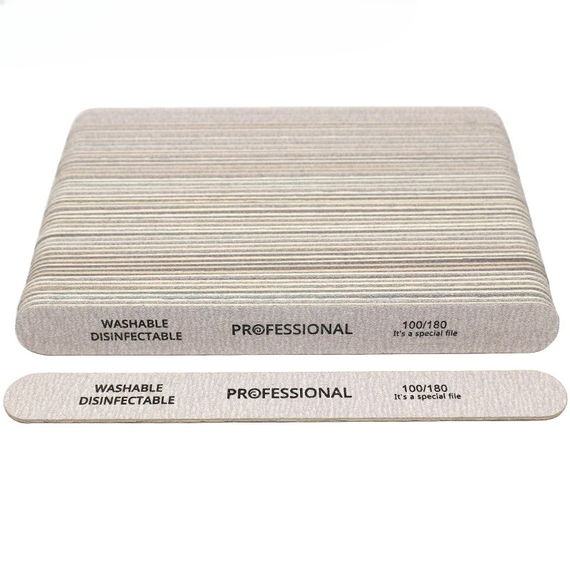 100Pcs Nail File 100/180 Woode - Nail File Titanium 评论和价格