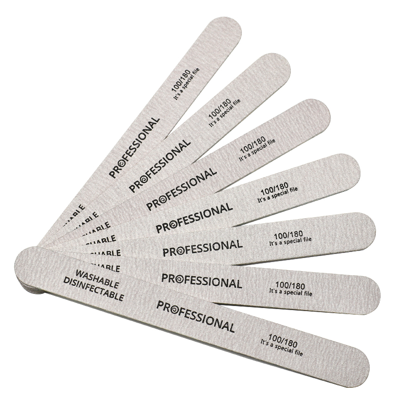 100Pcs Nail File 100/180 Woode - Nail File Titanium 评论和价格