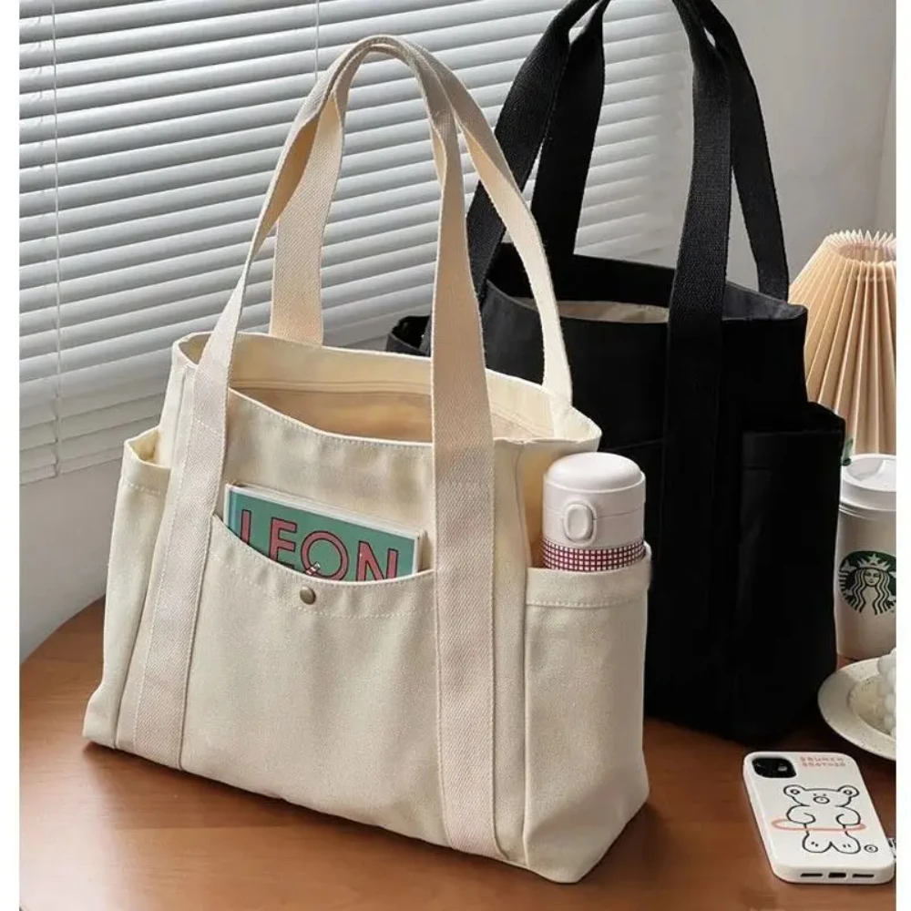 Large Capacity Canvas Tote Bag - Edc Carry Bag 评论和价格