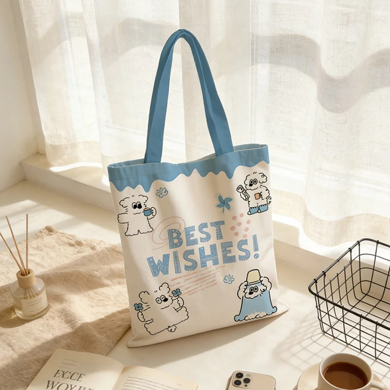 New Cartoon Comic Printed Canv - Edc Carry Bag 评论和价格