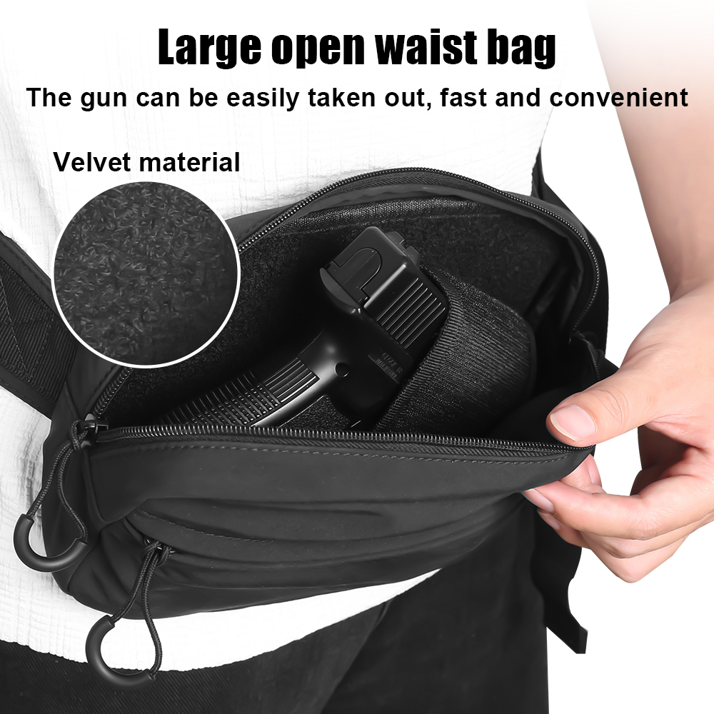 Tactical Crossbody Bag Pistol  - Edc Concealed Carry Bag 评论和价格