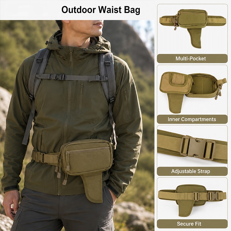 Multifunctional Waist Bag Nylo - Edc Concealed Carry Bag 评论和价格