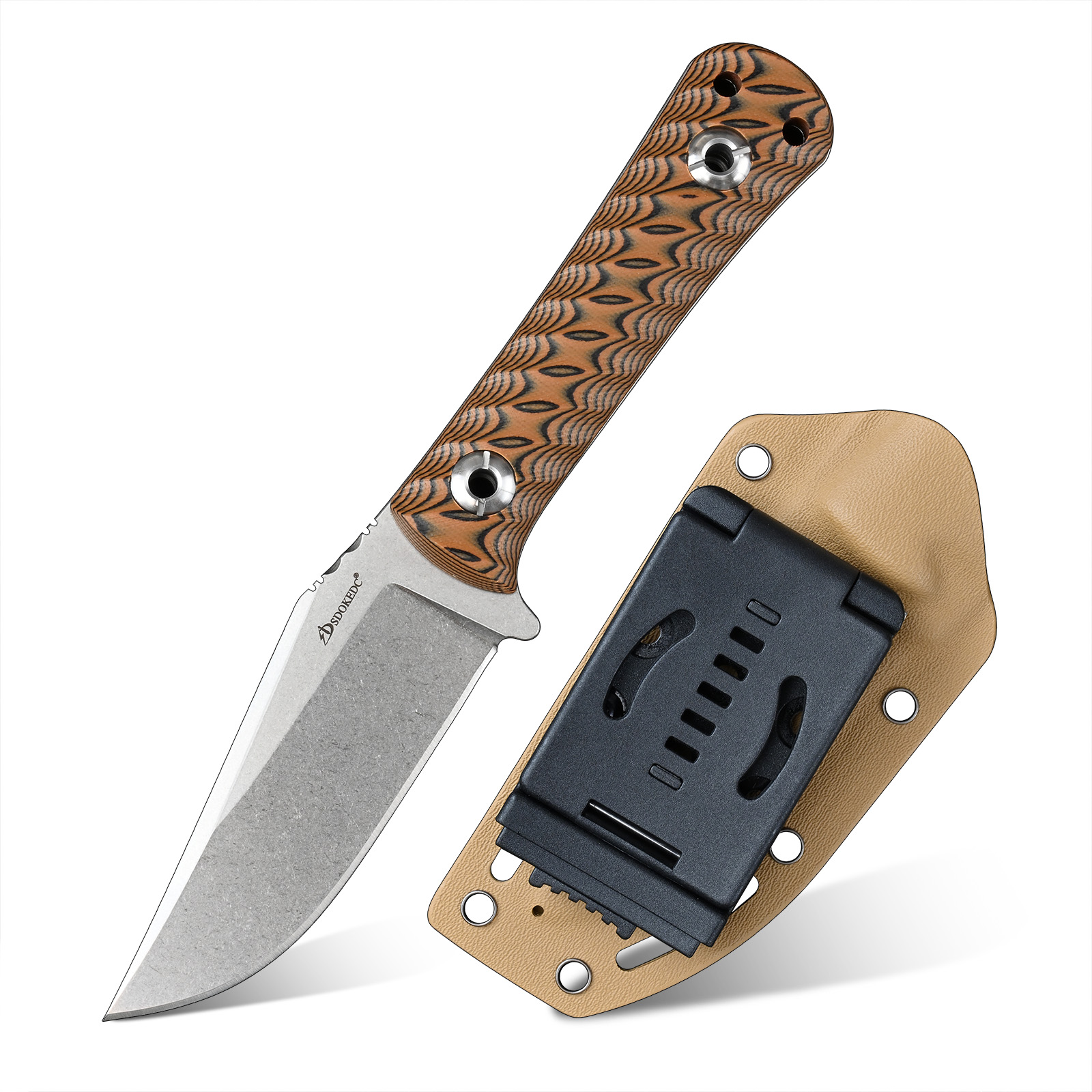 SDOKEDC Portable EDC Carry Cut - Edc Carry Fixed Blade 评论和价格
